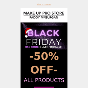 50% off every 👏 single👏 product👏