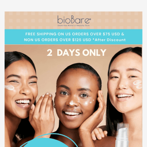 Thanks for being a fan of BioBare - Here's $10 off your order!