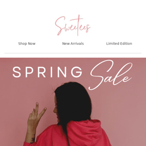 Spring Sale! Free Tee With Your Order 💋