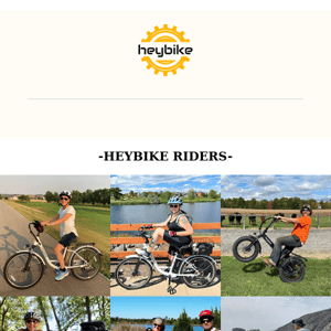 Autumn arrives, as well as HEYBIKE NEW Products. 🍂