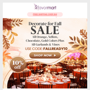 Sweet Savings To Help You Decorate For Fall 🍁 In Style!