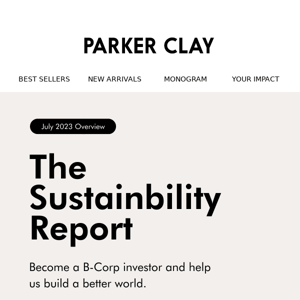 The Sustainability Report 🌱