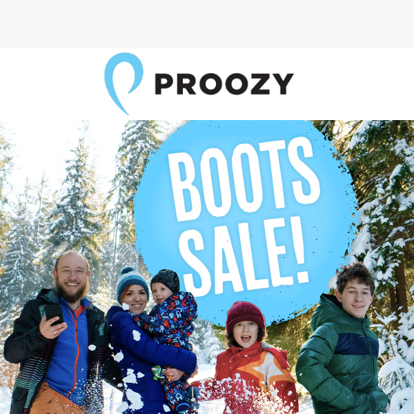 Stomping into savings – shop our boots sale today!