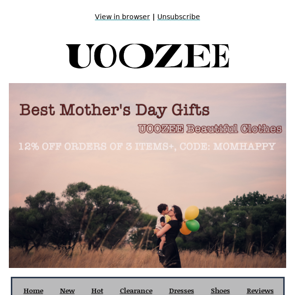 Mother's Day Is Around The Corner