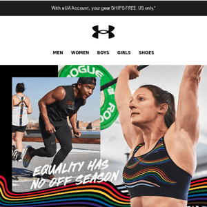 2022 UA Pride Collection is out now🌈💪