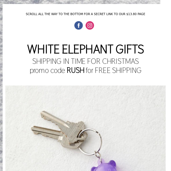 🎁White Elephant Gifts With FREE SHIPPING