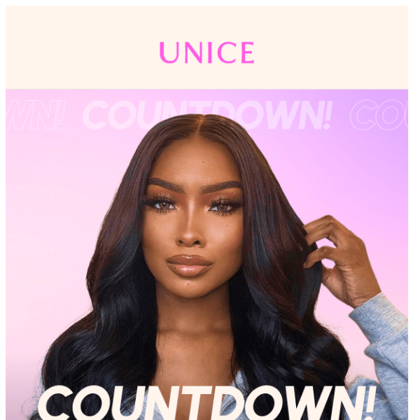 Don't wait! Snag a 22'' lace front wig for $69 – while supplies last!