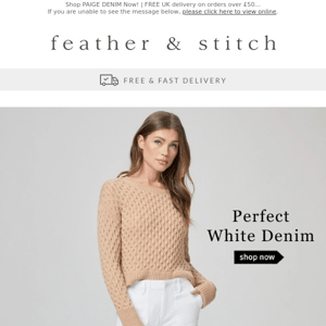 Must-have White Denim...have you got yours?