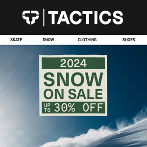 2024 SNOW ON SALE // Up To 30% Off
