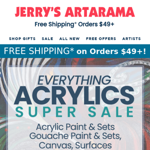 Don’t Miss These Specials! 🎨 EVERYTHING Acrylics Super Sale! 🎨