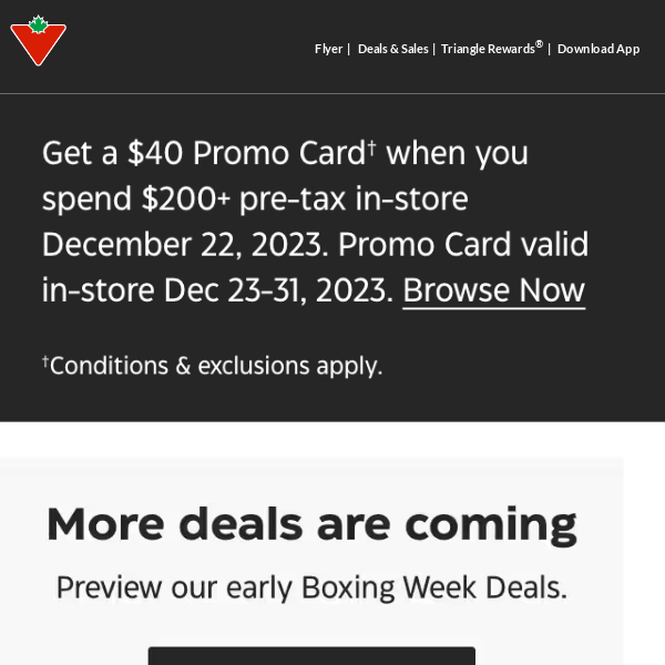 Boxing Week Deals Start Early. Here’s a preview.