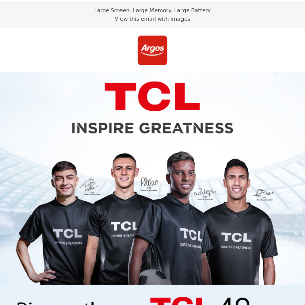Discover the new TCL 40 series