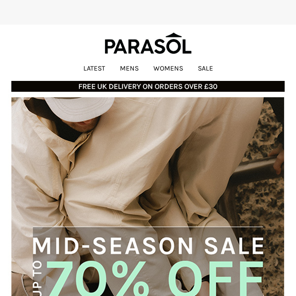 Mid-Season Sale: Up To 70% Off