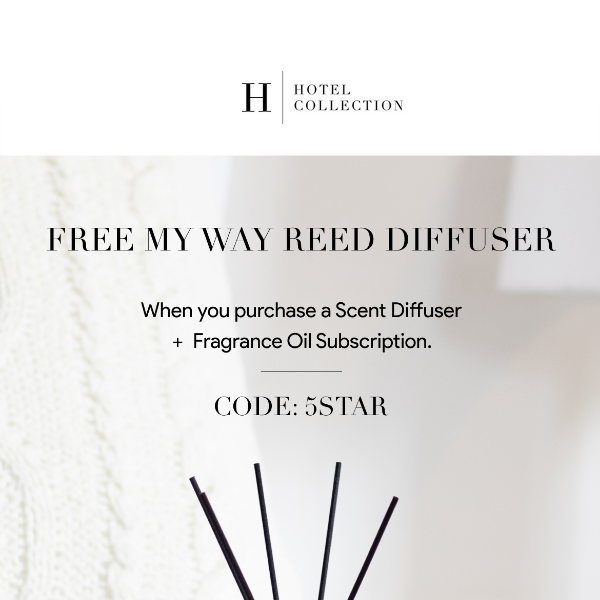 Free My Way Reed Diffuser Happening Now!