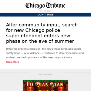 Search for new Chicago police superintendent enters new phase