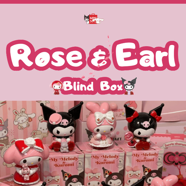 My Melody & Kuromi Rose and Earl Series Blind Box by Sanrio x