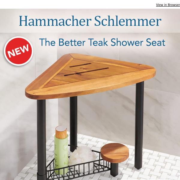 The Better Teak Shower Seat