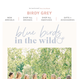 🥂 Birdy Bride featured in BRIDES!