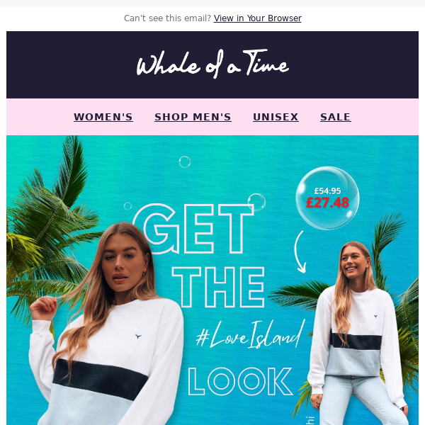 Whale Of A Time Clothing, these styles are your type on paper🏝️