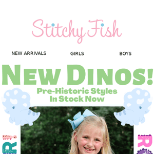 Dino-Mite New Summer Styles! 🦕