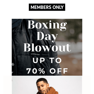 Exclusive 70% Off Boxing Day Deals Inside