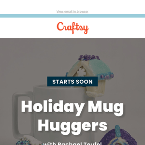 Make cute mug hugging cookies with Rachael Teufel!