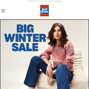 Shop Your Favourite Brands With 30-40% Off The Big Winter Sale