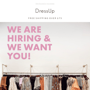 WE ARE HIRING + WANT YOU 💖