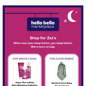 NEW products for better sleep! 😴