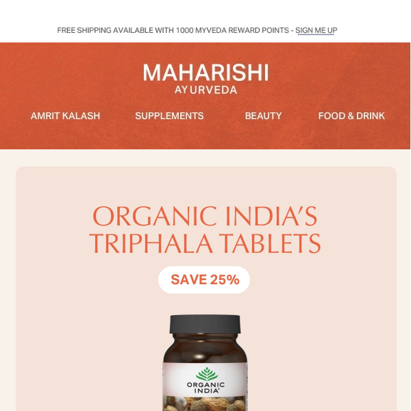 ✨up to 25% OFF Triphala ✨