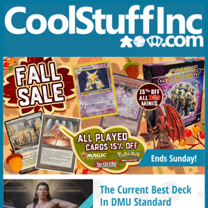 Fall Sale Continues, Preorder MTG The Brothers' War and Unfinity, Twilight Inscription, and More!