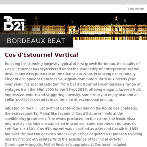 Cos d'Estournel Vertical