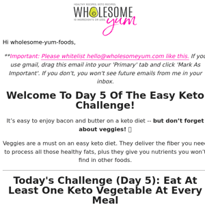 ​​ [Easy Keto Challenge #5] The most important food to eat on keto!