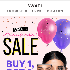 Our Anniversary Sale Starts Now! 💋🎂