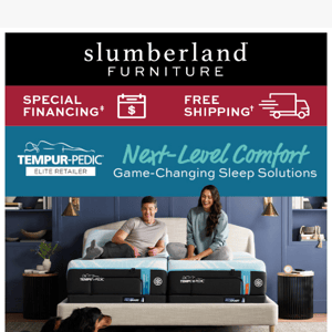 All-new Tempur-Pedic 🛏️. Upgrade your sleep today!