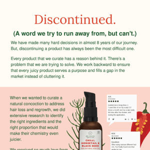 Are your favourites discontinued? Don’t worry, try these alternatives!