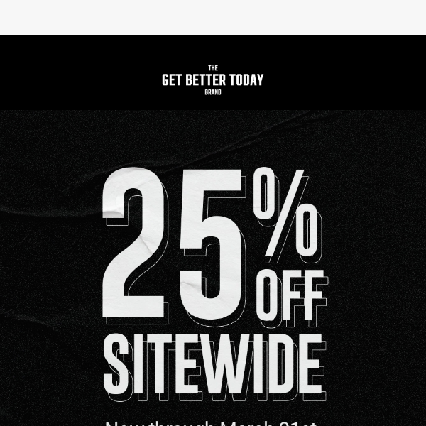 ⚠️ 25% OFF SITEWIDE ⚠️