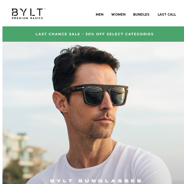 Last Call Sale 🕶  30% Off BYLT Sunglasses