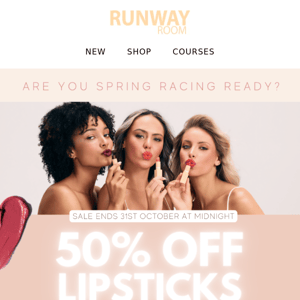 50% OFF LIPSTICKS 💄