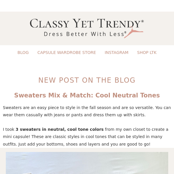 New Blog Post on Classy Yet Trendy 🍁 - Classy Yet Trendy