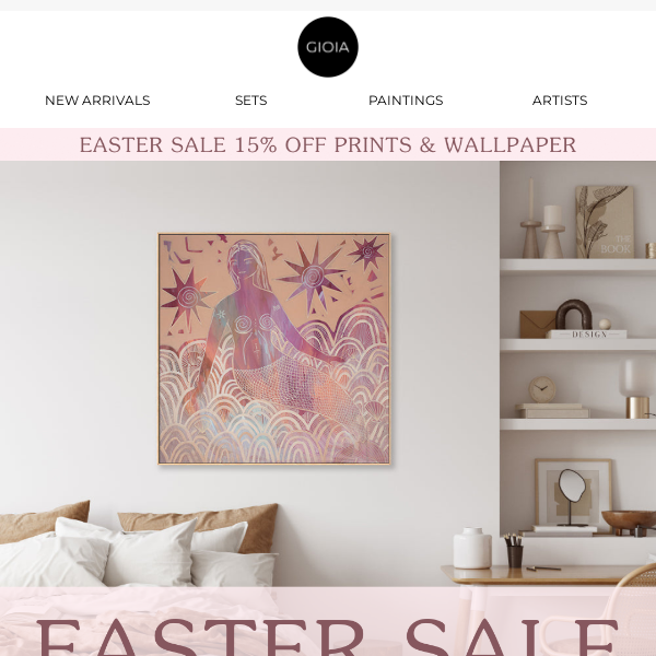 Easter Sale 🐰 15% off Prints & Wallpaper