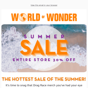 Dive into Summer with 30% Off 🌊!