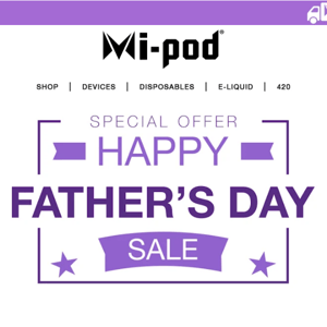 B2C | Father's Day Sale | 15% Off Sitewide