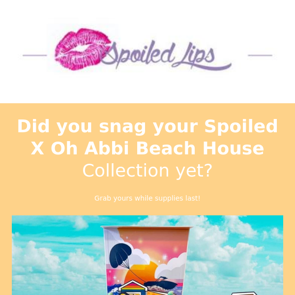Did you grab your Beach House yet?  🐠 ☀️ ⛵️ 🌊