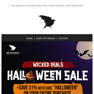 🔪🔪🔪 Haunted Halloween Sale: 3 Spooky Knives +  🎃 31% Off for Ghostly Savings!