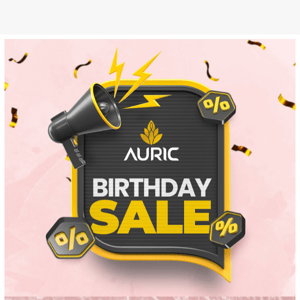 Birthday Sale is Live 🎉