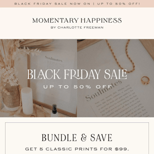 Black Friday Is Here & The Biggest Sale Of The Year Continues!