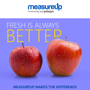 👍 MeasureUp helps you get ready for your exam