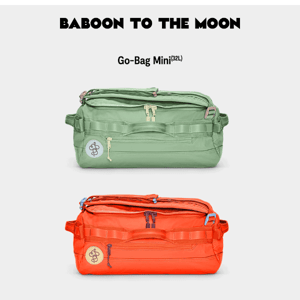NEW: LIMITED-RUN GO-BAGS 🍵🍎🍏
