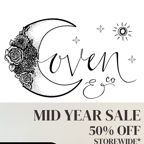 NOW LIVE - MID YEAR SALE!